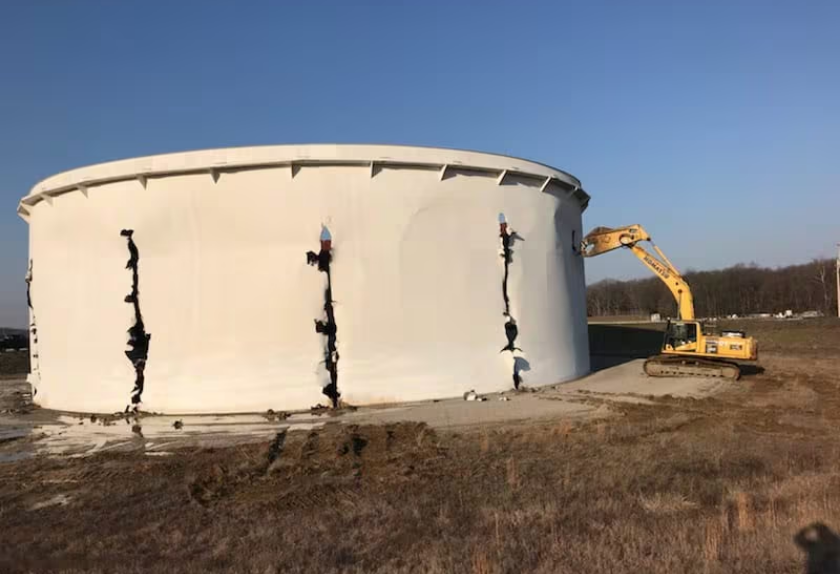 Liquid Storage Tank Demolition